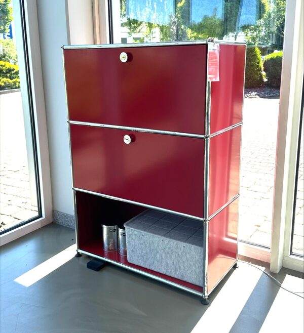 USM Haller Sideboard, rubinrot
