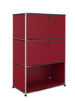 USM Haller Sideboard, rubinrot