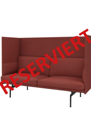 MUUTO Highback Sofa Outline 2-SEATER